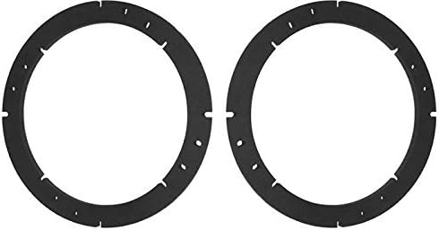 4" Speaker Spacers Depth Extender Extending Rings - 1/4" thick - ID: 4" OD: 5" - 1 Pair - SSK4 - Stackable - Perfect For Framing Fiberglass Enclosures