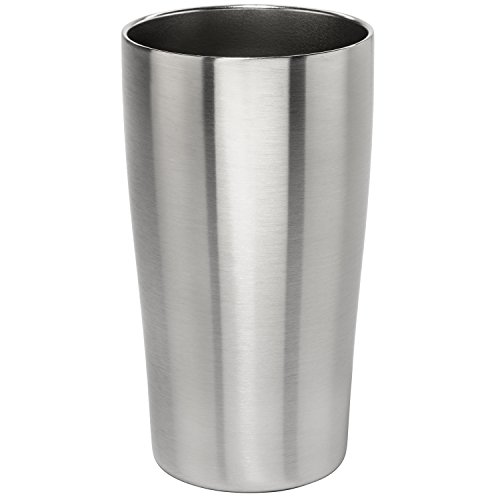 Stainless Vacuum Insulated Beer Tumbler - 16oz Pub Pint Glass by Lancaster Steel - Thumbnail 6