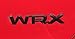 WRX Matte Black Trunk Emblem (2015+ WRX) (Matte)