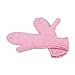 HDE Womens Winter Gloves Crochet Twist Cable Knit Hand Warmer Mittens,Pink,One Size