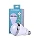 HEIOKEY Bluetooth Speaker LED Light Bulb Smart Led E26 Bulb with RGB Color Changing Led Music Bulb Lamp Dancing LED Light Smartphone App Controlled for home-White