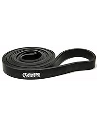 Hierro Core Athletics 41" bucle Ejercicio Bandas   Set de 5 bandas   # 1 Naranja # 2 Rojo, # 3 Negro, # 4 Morado, # 5 Verde   proporciona una resistencia 5   300lbs asistencia