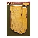 Plainsman Cabretta Leather Gloves - Medium - 2 Pair
