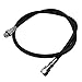 Scuba Choice (SCMP-08) 33-Inch Kevlar Nylon Braided HP High Pressure Hose for 1st Stage Gauge, Black