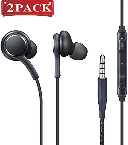 Earphones/Earbuds/Headphones Microphone for Samsung Galaxy S8 S9 S8 Plus S9 Plus Note8 Stereo in-Ear Headphones Remote + Mic Hands-Free Earphones