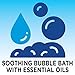 Mountain Falls Bubble Bath with Essential Oils, Milk and Honey, 64 Fluid Ounce (Pack of 3)