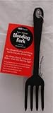 Elizabeth Karmel's Grill Friends Silicone Coated Blending Fork, Black