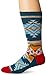 Stance Men's Table Mountain Tribal Arch Support Classic Crew Sock, Green, Sock Size: 10-13/Shoe Size:9-11