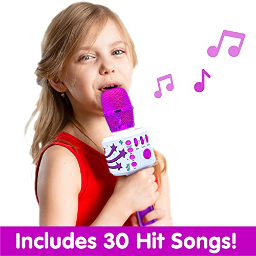 Move2Play Bluetooth & 30 Famous Songs Kids Karaoke Microphone, Gift for