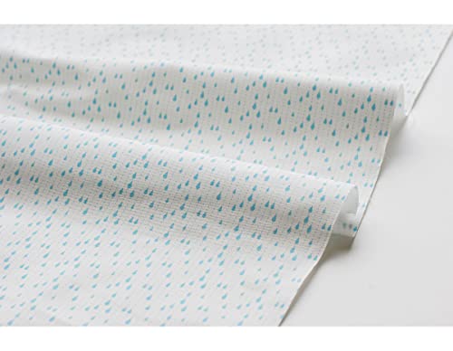 Dailylike Tessuti cotone, pioggia, 14m