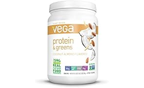 Vega Protein & Greens, Coconut Almond, 1.14 lb, 18 Servings