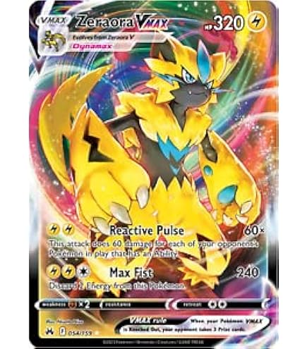 Amazon.com: Kingler VMAX - 029/172 - Full Art Ultra Rare
