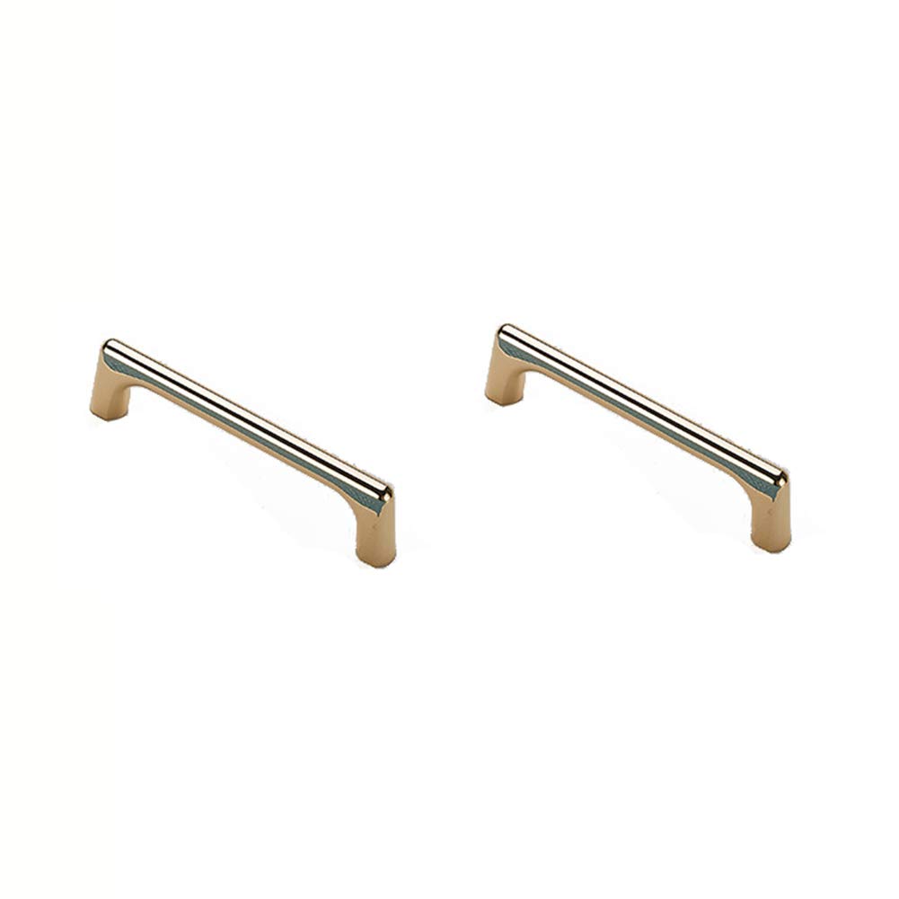 BOZONLI Golden Cupboard Handles, Kitchen Door Cabinet Furniture Drawer T Bar Pulls (96mm, 2 Pack)