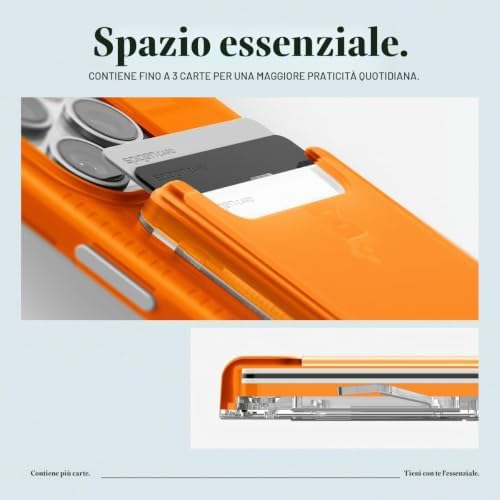 Classic C1 MagFit Portafoglio Magnetico 3 Carte MagSafe & Pixelsnap