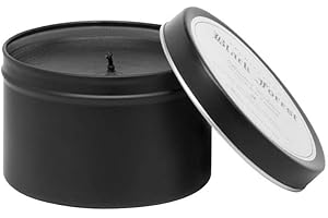 Archipelago Botanicals Black Forest Travel Tin Candle | Dark Ebony Wood, Douglas Fir and Black Currant | Clean Soy Wax Blend | Burns Approx. 30 Hours (5.7 oz)