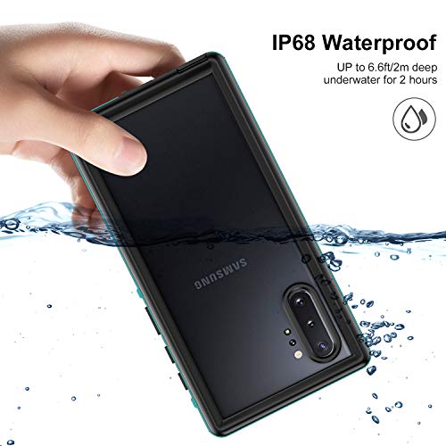 Fansteck Samsung Galaxy Note 10+ Plus Waterproof Case, IP68 Waterproof