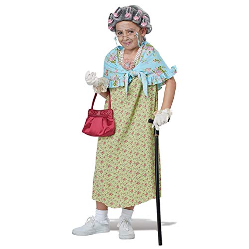 Girls Old Lady Costume Kit Standard