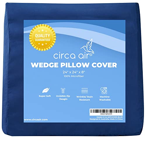 Circa Air Wedge Pillow Cover Bed Wedge Pillow Case for Inflatable