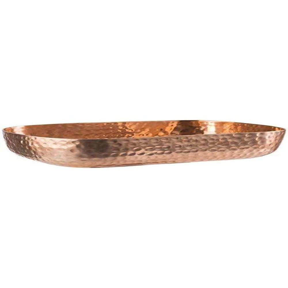 APS Hammered Display Bowl Copper - 230x155x60mm
