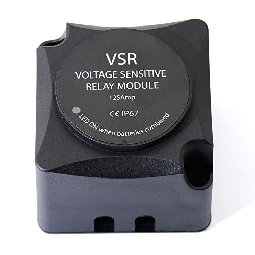 Iztoss Voltage Sensing Relay (VSR) 12V 125Amp IP67Automatic charing