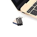 Verbatim Dual USB C Micro Thumb Drive USB 3.0 Flash Drive 32GB for New MacBook,Nokia N1,Google Chromebook Pixel 2015 and other USB-C Enabled Devices(Grey)