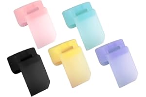 OriGlam 5pcs Soft Silicone Clarinet Oboe Thumb Rest Cushion Thumb Protector Finger Rest Protector Pads for Woodwind Instrumen