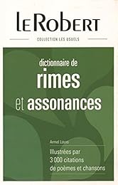 Dictionnaire des rimes et assonances