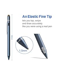 Evach Active Drawing and Writing Stylus Capacitive Digital Pen with 0.059 in Ultra Fine Tip, Compatible for Apple iPad Series