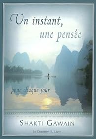 Book's Cover of Un instant, une pensée : Pour chaque jour
