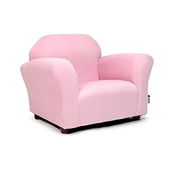 Roundy Toddler Armchair with Soft Microsuede