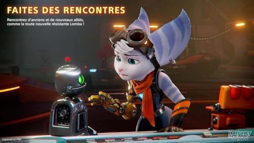 Sony, Ratchet & Clank : Rift Apart PS5, Jeu de Plates-formes et d'Aventure, Édition Standard, Version Physique avec CD, En Français, 1 Joueur, PEGI 7, Pour PlayStation 5