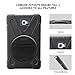 ProCase Galaxy Tab A 10.1 Case 2016 Old Model, Rugged Heavy Duty Shockproof Rotating Kickstand Protective Cover Case for Galaxy Tab A 10.1 Inch SM-T580 T585 T587 Tablet -Black