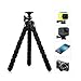 Deyard Flexible Octopus Tripod Stand for iPhone 8 Plus, iPhone X, iPhone 6s 6 Plus 7 Plus, Phone, GoPro Fusion Hero 5 Session 6 / 5 / 4 / 3+ /3 / Original Gopro Camera Xiaomi Yi Action camera