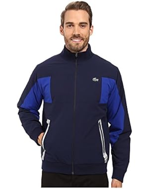 Lacoste Men's Golf Taffeta Color Block Jacket