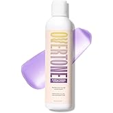 oVertone Haircare Purple Toning Conditioner - Neutralizes Brassiness for Blonde & Platinum Hair - Deeply Hydrating Formula with Shea Butter & Coconut Oil - Vegan, Cruelty-Free, Paraben-Free - 8 oz