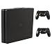 HIDEit 4S PS4 Slim Wall Mount and (2) Controller Wall Mounts (PlayStation 4 Slim Bundle) - HIDEit Behind the TV or DISPLAYit - Made in the USA and Trusted Worldwide Since 2009 primary