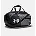 Under Armour Adult Undeniable Duffle 4.0 Gym Bag , Graphite Medium Heather (040)/Black , Small