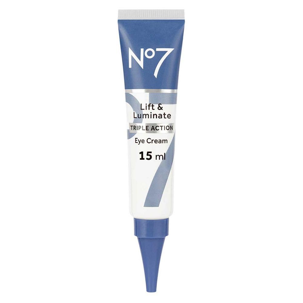 No7 Lift & Luminate Triple Action Eye Cream 15ml Brand New