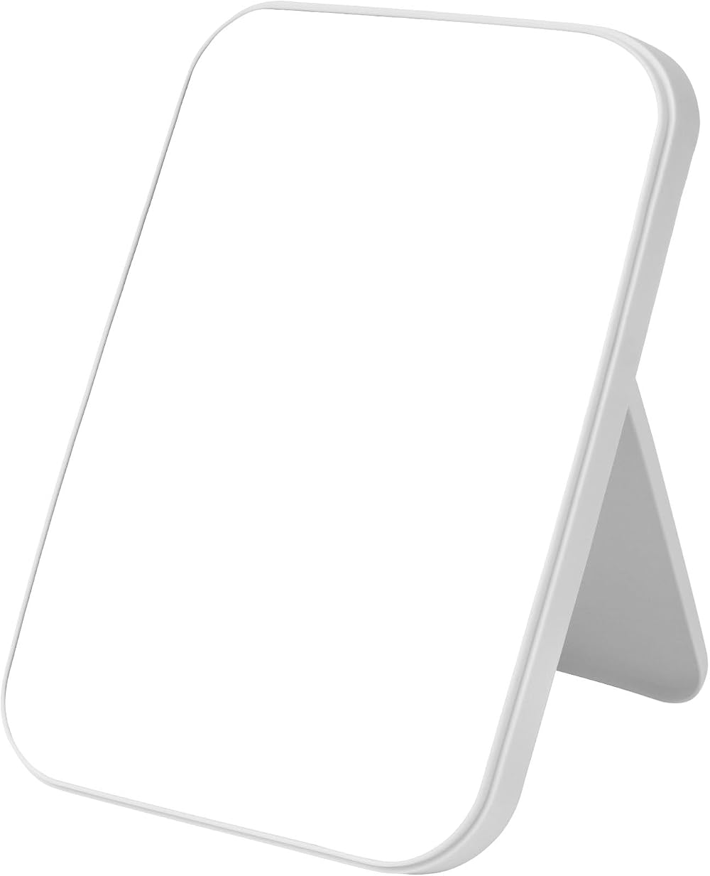 OSDUE Foldable Makeup Mirror 20x13.4cm Portable Rectangular Beige