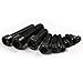 CSLU 106pcs Alloy Steel Socket Cap Screws Hex Head Bolt Assortment Kit with Box, M4 M5 M6 M8 M10 Thread Metric Size, Black Oxide Finish
