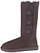 UGG Women's Bailey Button Triplet Ii Winter Boot, Chocolate, 8 M US