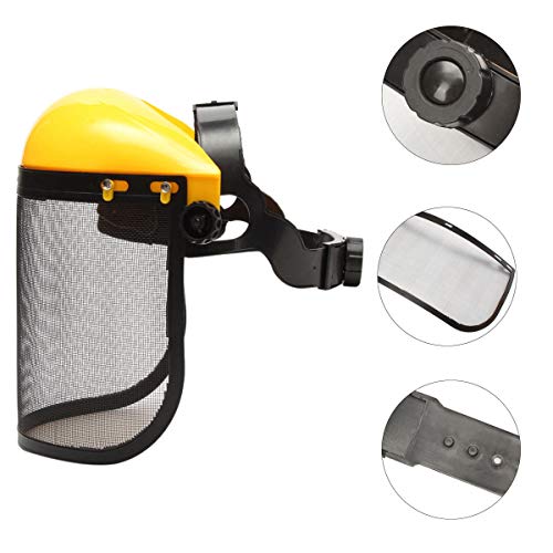 GIlH Mesh Chain Saw Safety Helmet Logging Brush Cutter Forestry Visor Hard Hat