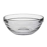 Duralex - Lys Stackable Clear Bowl 12 cm (4 3-4 in) Set Of 6