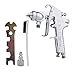 Spray Gun Pressure Feed Paint Sprayer Nozzle Size 1.5mm, Silver