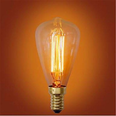 DP ST48 E14 E27 220V-240V 40W Retro Decorative Art Tungsten Light Source , e26/e27