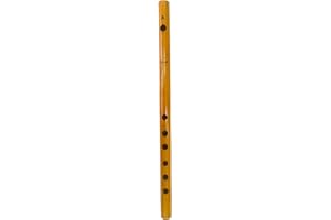 15 Inch Flute Bamboo Bansuri for beginners A Key Tune scale 7 Holes Fipple Woodwind Clarinet Quena Flute Musical Instrument K