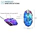 Computer Accessories Mouse!!! Fenebort The Diamond Version of The Illusion MODAO 3200DPI Wired Mouse with 7 Circularthumb 3