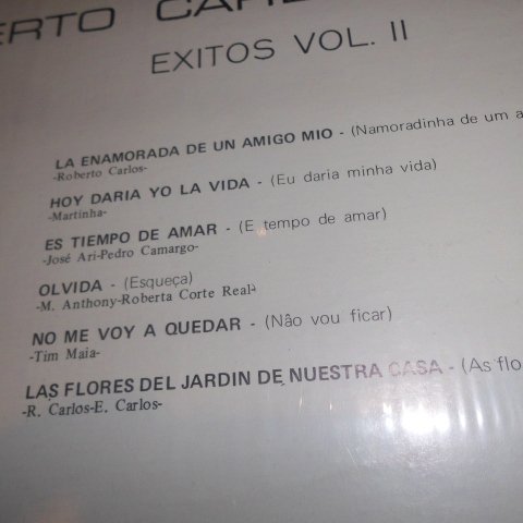 Enamorada De Un Amigo Mio Roberto Carlos Espanol Letra