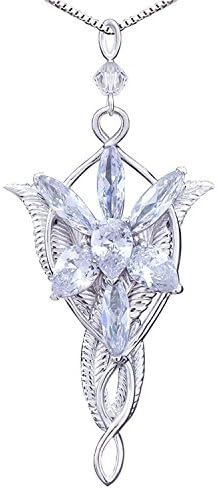 Lord Of The Rings Hobbit Aragorn Arwen EVENSTAR Necklace