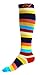 Compression Socks (1 pair) for Women & Men (Savvy Stripes, L/XL)